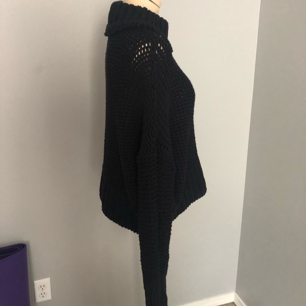 NWOT FREE PEOPLE SWEATER BLACK - Picture 3 of 6